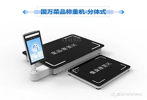 國(guó)萬(wàn)智慧食堂自助餐智能菜品稱(chēng)重系統(tǒng)來(lái)襲啦，就餐人員關(guān)注公眾號(hào)后進(jìn)行自助充值，取餐盤(pán)進(jìn)行信息綁定；取餐時(shí)自行夾